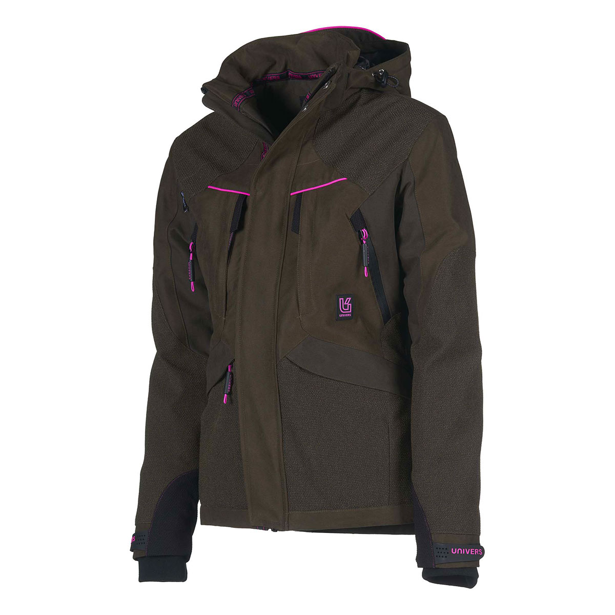 UNIVERS - DONNA - GIACCA CACCIA MISURINA U-TEX Verde/Fucsia - immagine 3