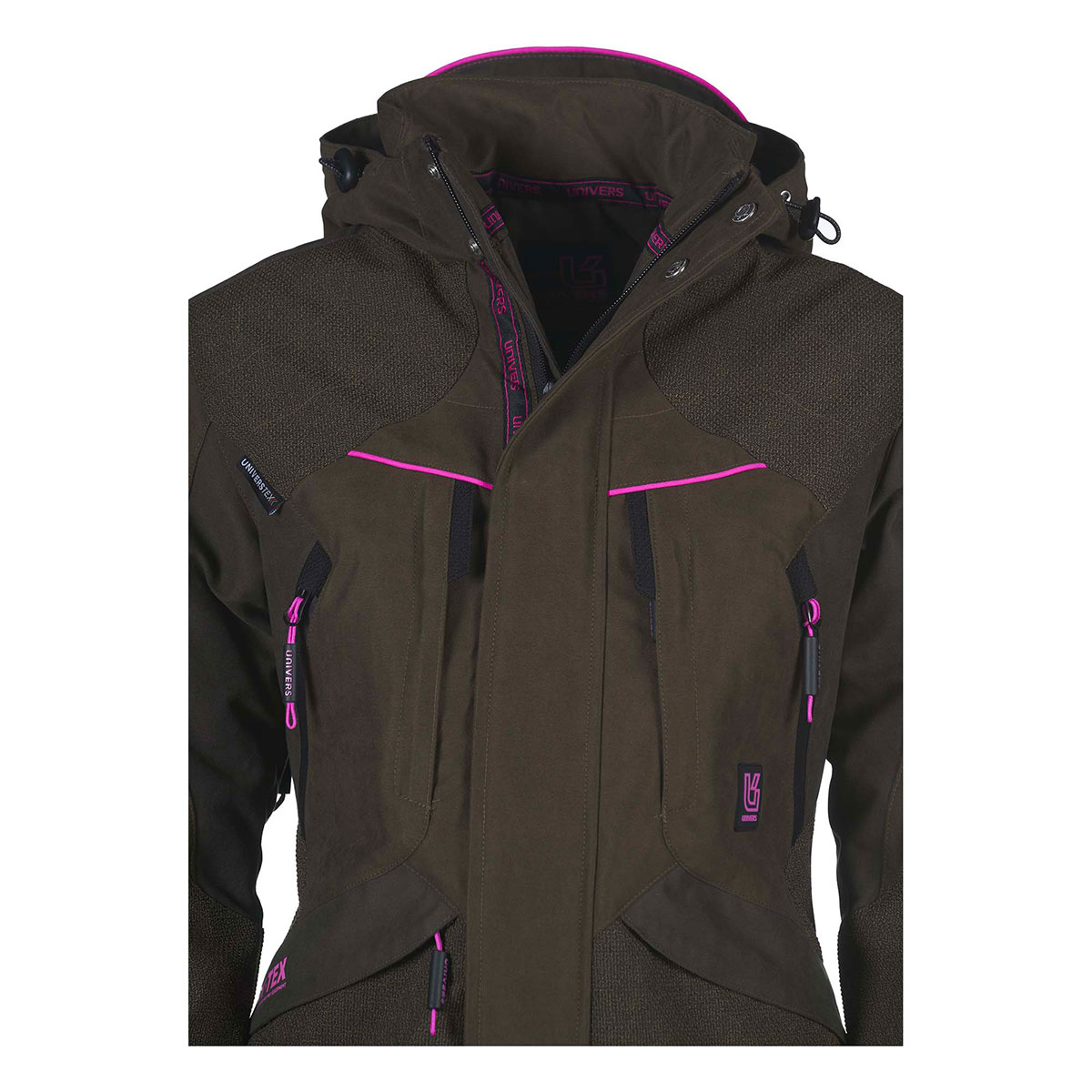 UNIVERS - DONNA - GIACCA CACCIA MISURINA U-TEX Verde/Fucsia - immagine 5