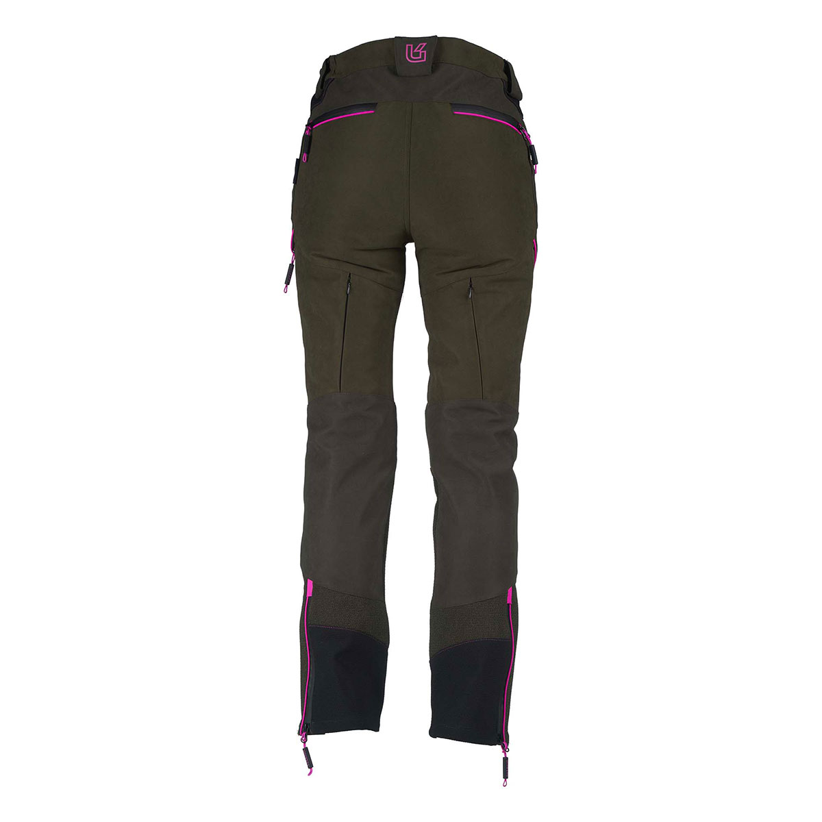 PANTALONE - UNIVERS - DONNA - CACCIA MISURINA U-TEX Verde/Fucsia - immagine 4