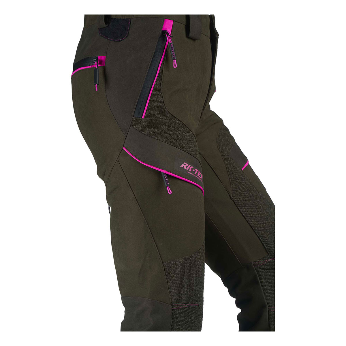 PANTALONE - UNIVERS - DONNA - CACCIA MISURINA U-TEX Verde/Fucsia - immagine 6