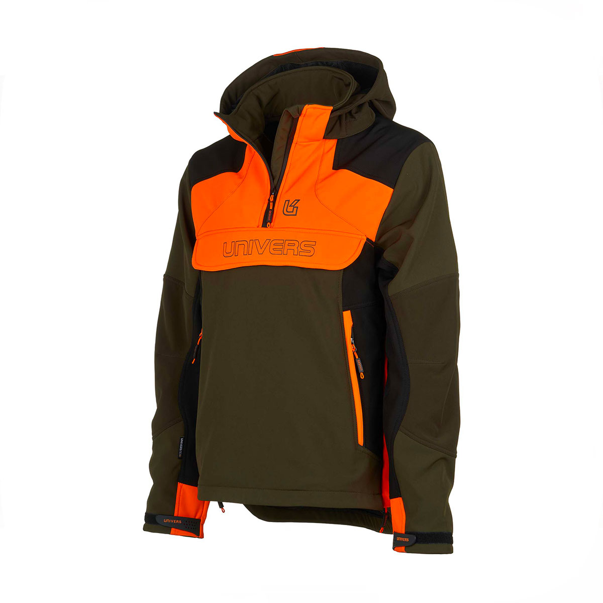 UNIVERS - GIACCA CACCIA ALASKA U-TEX Verde/Arancio - immagine 3