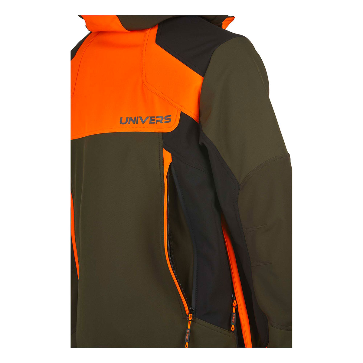 UNIVERS - GIACCA CACCIA ALASKA U-TEX Verde/Arancio - immagine 6
