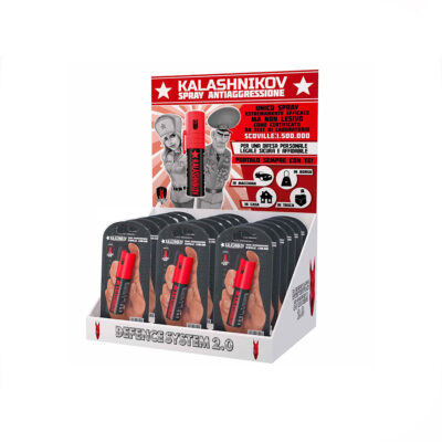 Alternative view of DEFENCE SYSTEM 2.0 - KALASHNIKOV SPRAY AL PEPERONCINO 15ml | 1.500.000 Scoville