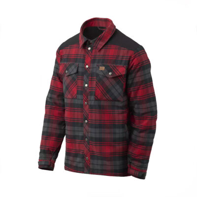 HELIKON-TEX - WARDEN WINTER SHIRT Slate Crimson Plaid