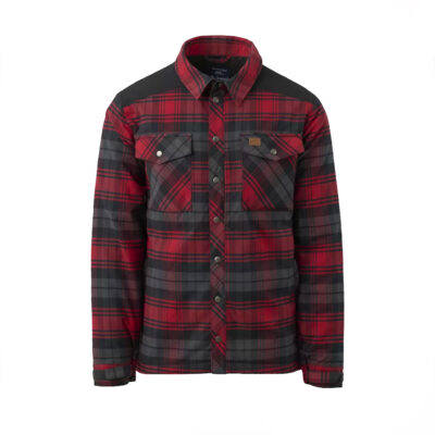 Alternative view of HELIKON-TEX - WARDEN WINTER SHIRT Slate Crimson Plaid