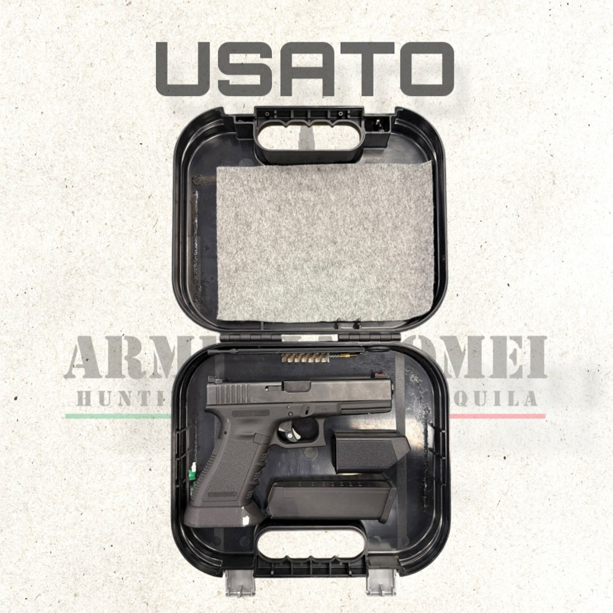 USATO - PISTOLA - GLOCK MOD. 17 cal. 9x21 - immagine 4