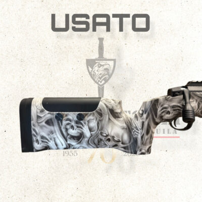 Alternative view of USATO - CARABINA - SABATTI MOD. TLD WHITE FLUTED cal. 308 Win