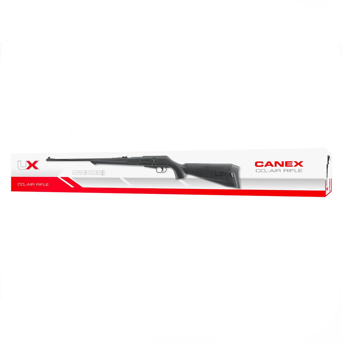 CARABINA - UMAREX - UX CANEX BLK 4,5mm (.177) P CO2 - immagine 3