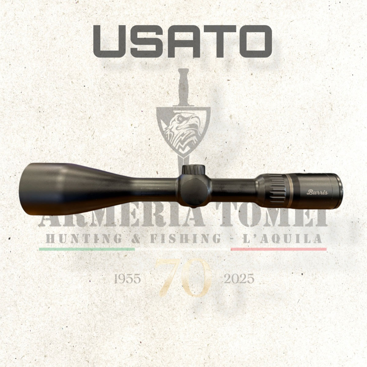 USATO - OTTICA - BURRIS - FOUR XE 3-12x56mm | 30mm TUBE | MATTE BLACK | RET. 3P4 ILLUMINATED - immagine 3