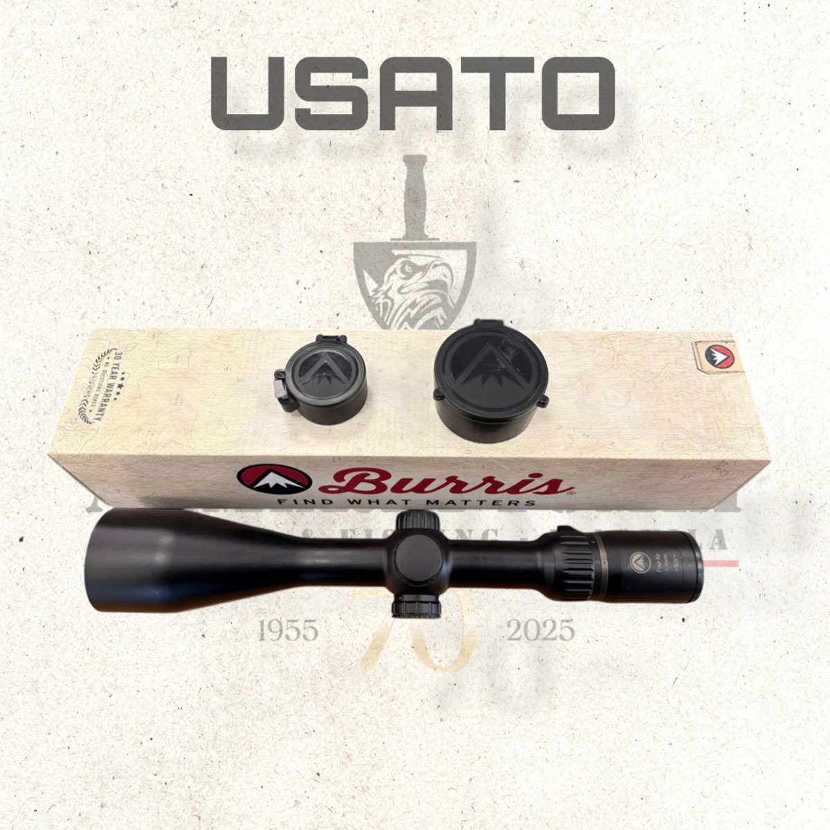 USATO - OTTICA - BURRIS - FOUR XE 3-12x56mm | 30mm TUBE | MATTE BLACK | RET. 3P4 ILLUMINATED - immagine 4