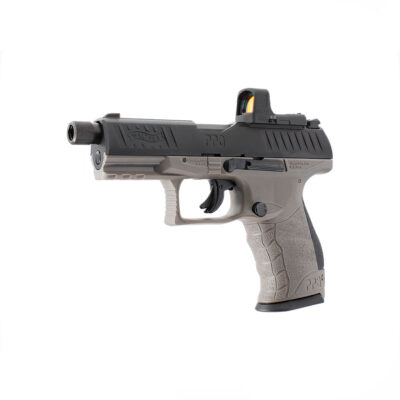 Alternative view of PISTOLA CO2 - UMAREX - WALTHER PPQ M2 Q4 TAC Combo 4.6" Set 4.5 mm (.177) Pellet, CO₂, < 3.0 J, Tungsten Gray