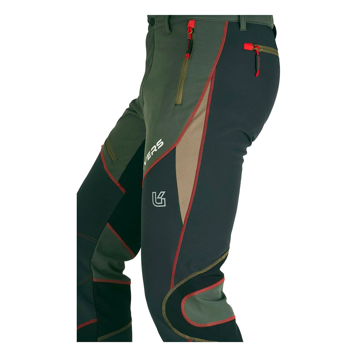 UNIVERS - PANTALONE ANDALO SOFTSHELL U-TEX Deep Depth/Grigio - immagine 5