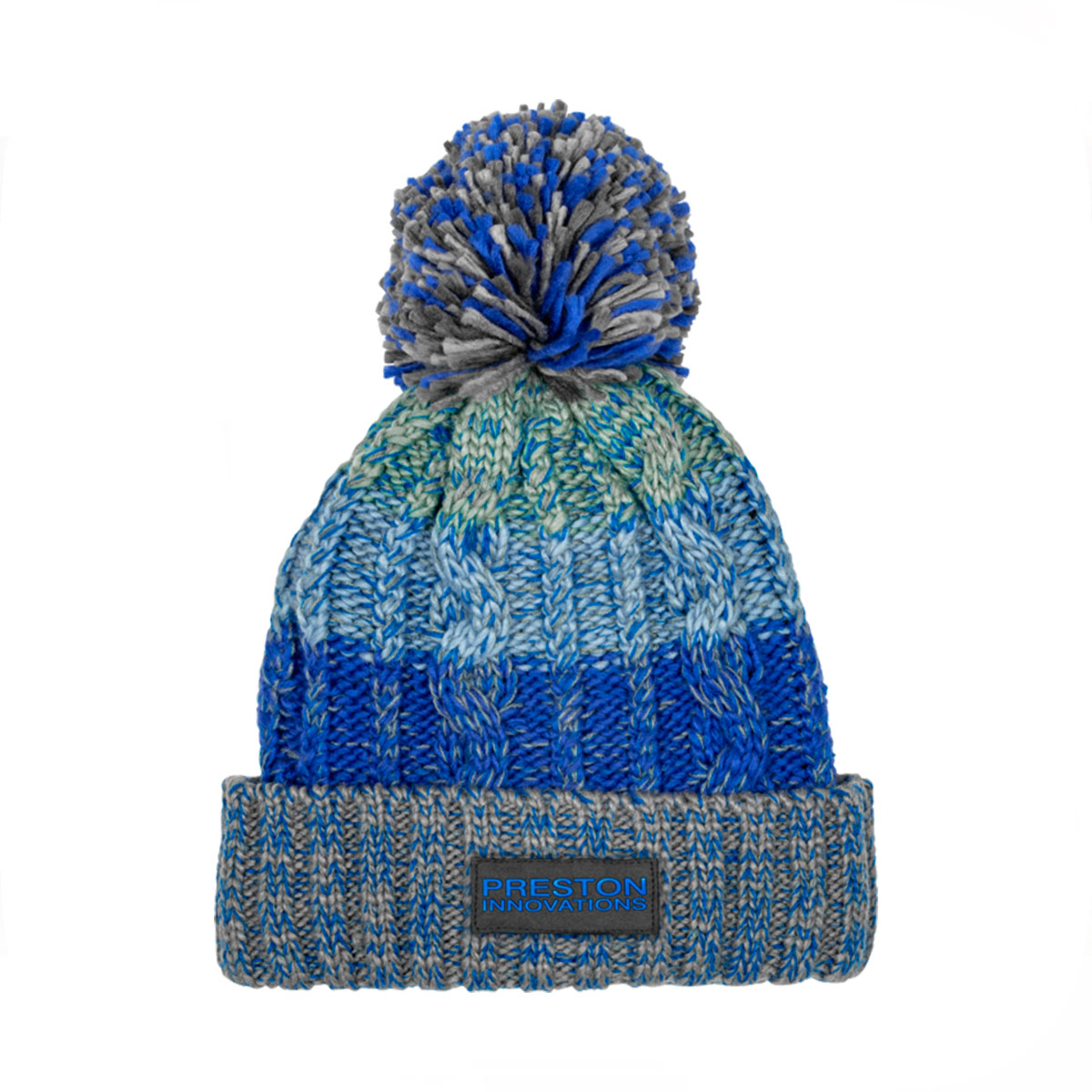 PRESTON - CAPPELLO INVERNALE COLOUR BLOCK BOBBLE HAT