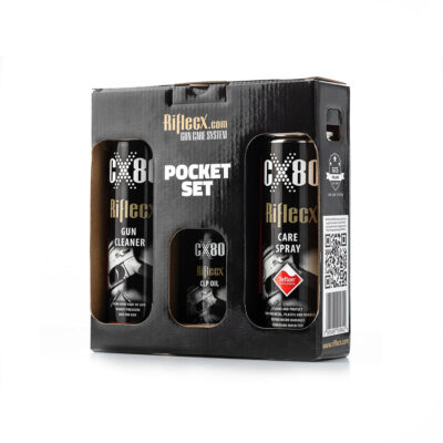 RIFLECX CX80 - POCKET SET KIT COMPLETO PER LA MANUTENZIONE DELLE ARMI