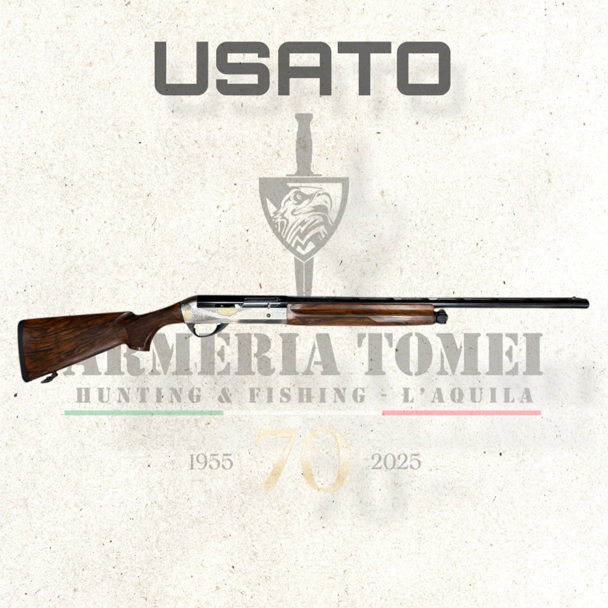 USATO - FUCILE SEMIAUTOMATICO - BENELLI MOD. MANIA cal. 20