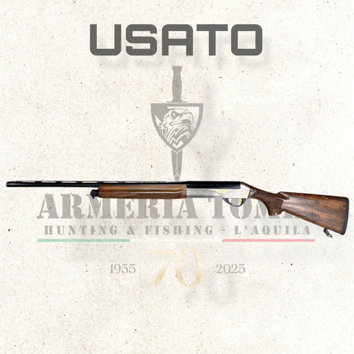 USATO - FUCILE SEMIAUTOMATICO - BENELLI MOD. MANIA cal. 20 - immagine 4