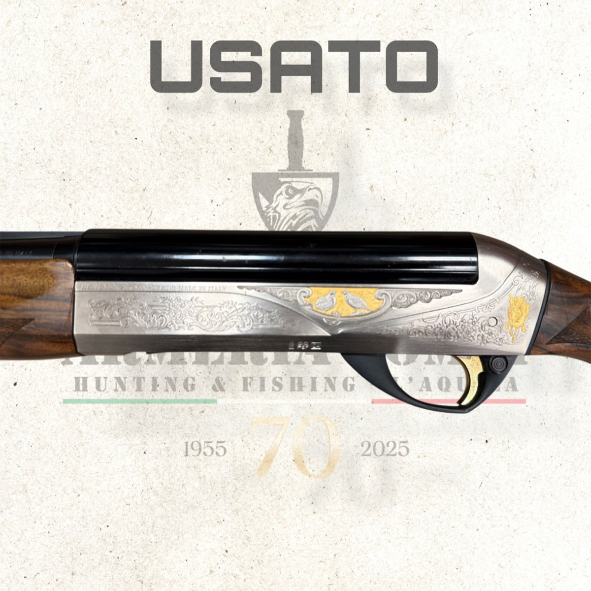 USATO - FUCILE SEMIAUTOMATICO - BENELLI MOD. MANIA cal. 20 - immagine 5