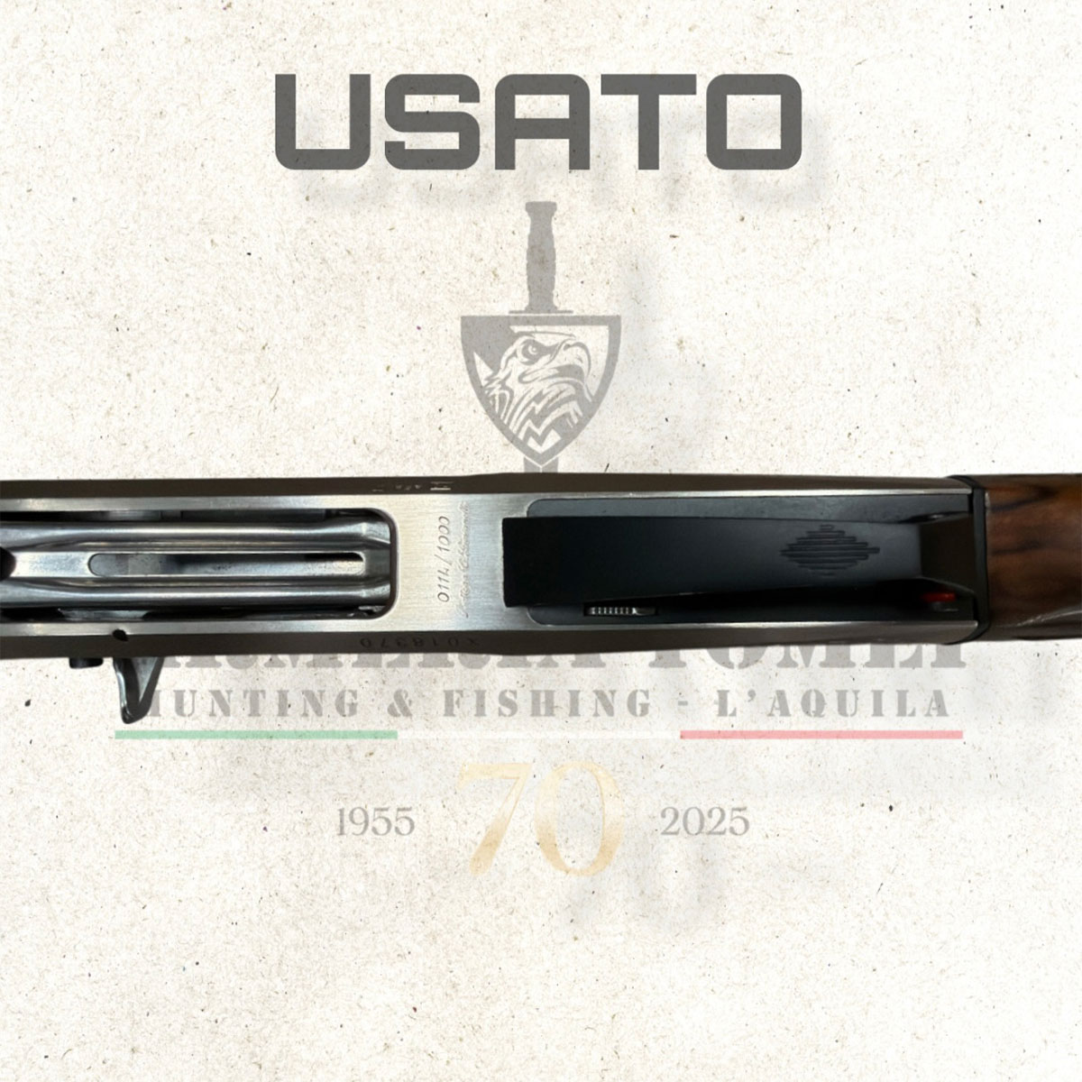USATO - FUCILE SEMIAUTOMATICO - BENELLI MOD. MANIA cal. 20 - immagine 7