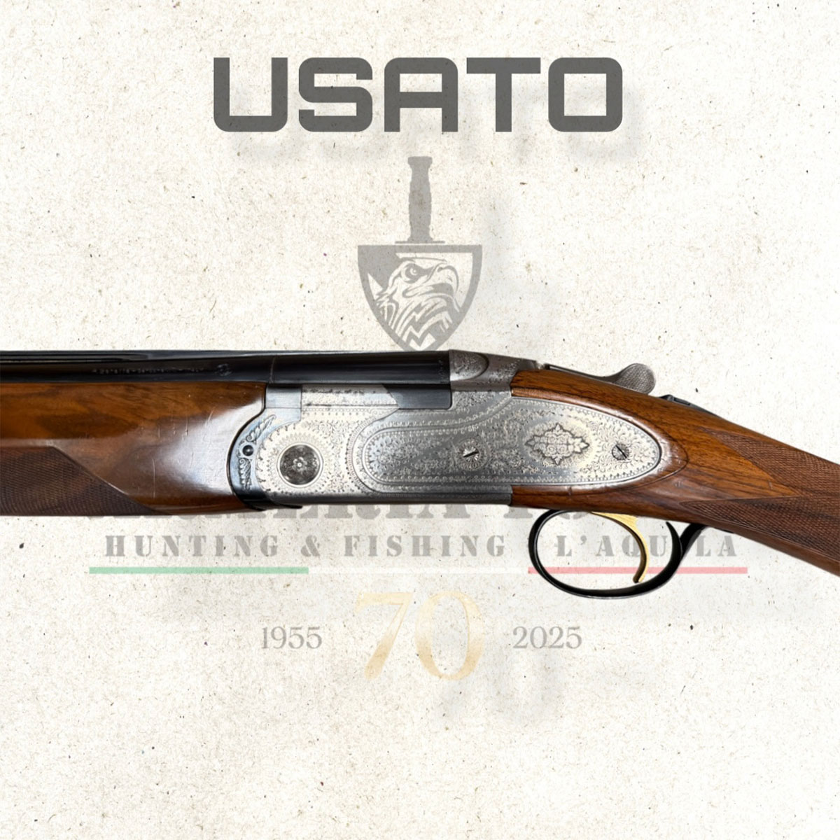 USATO - FUCILE SOVRAPPOSTO - BERETTA MOD. 687EL cal. 12 - immagine 5