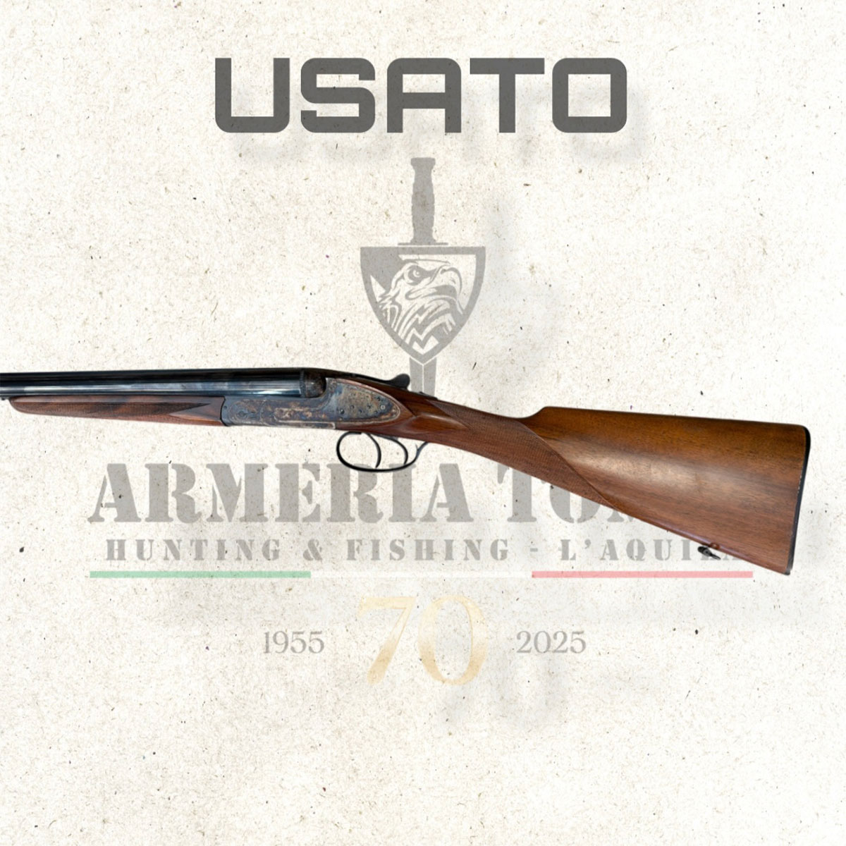 USATO - DOPPIETTA - BERNARDELLI MOD. ROMA 3 cal. 20 - immagine 5