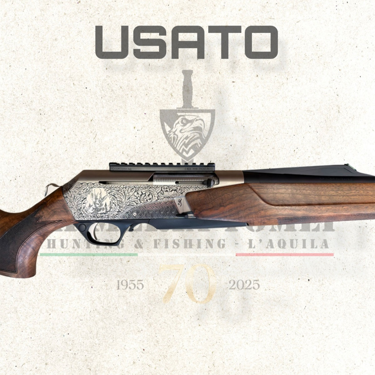 USATO - CARABINA - BROWNING MOD. BAR 4X ACTION PLATINUM cal. 30-06 SPRG - immagine 2