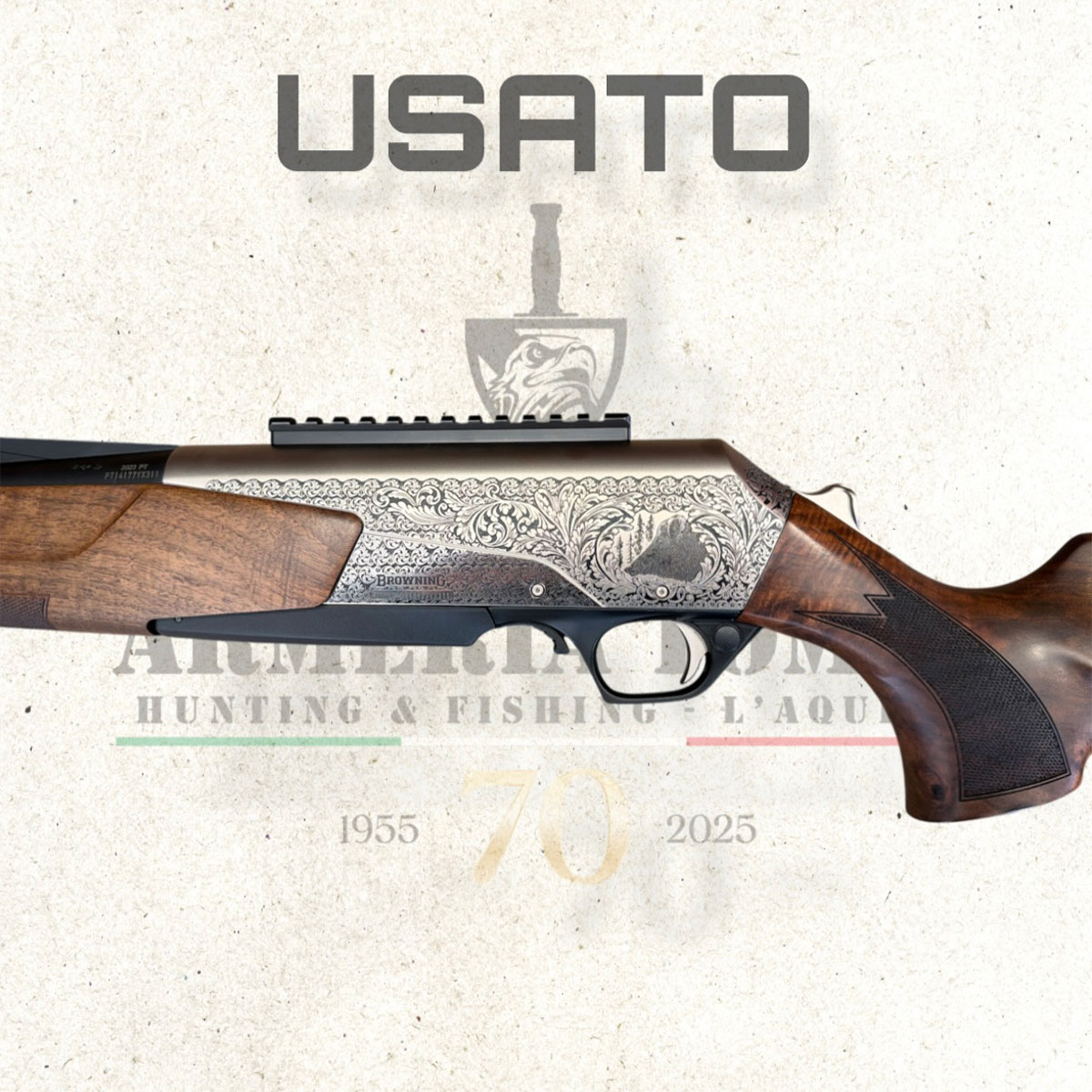 USATO - CARABINA - BROWNING MOD. BAR 4X ACTION PLATINUM cal. 30-06 SPRG - immagine 5