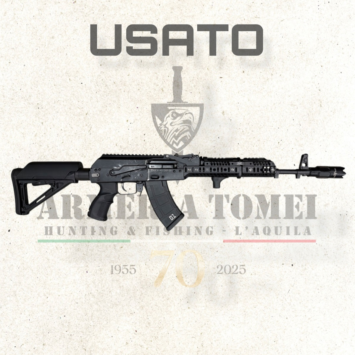 USATO - CARABINA - IZHMASH SAIGA MK-103 cal. 7,62x39