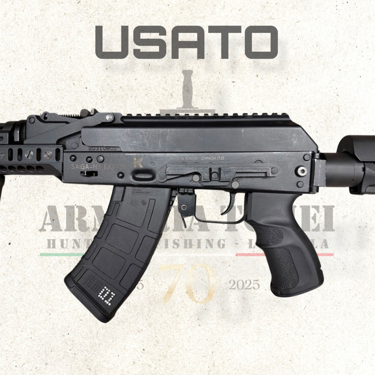 USATO - CARABINA - IZHMASH SAIGA MK-103 cal. 7,62x39 - immagine 6