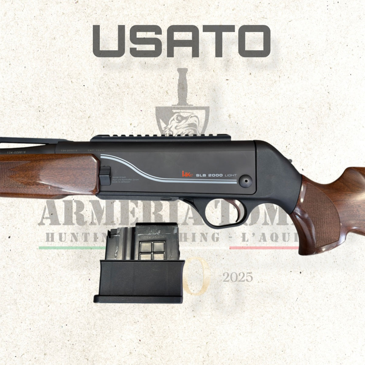 USATO - CARABINA - HECKLER & KOCH MOD. SLB 2000 LIGHT cal. 30-06 SPRG - immagine 5