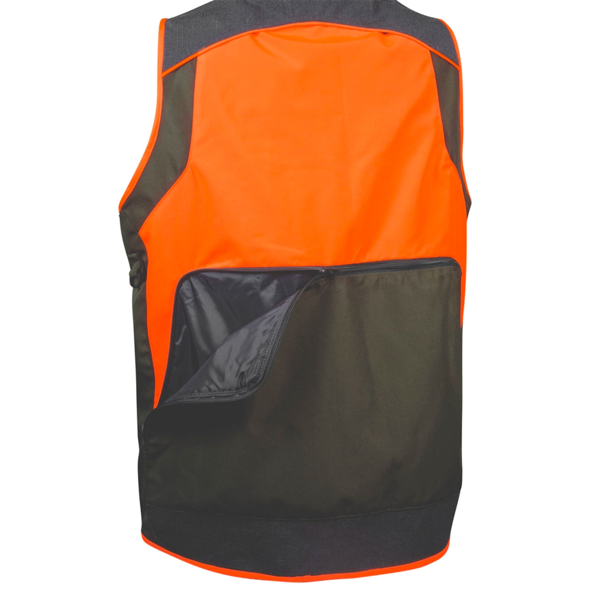 GILET - COFRA® - WULFEN Fango/Nero/Arancio - immagine 3