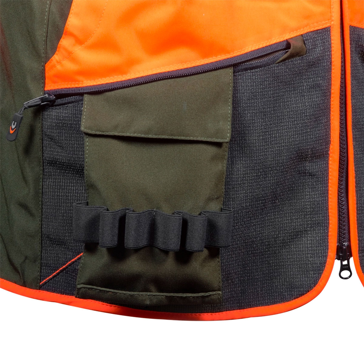 GILET - COFRA® - WULFEN Fango/Nero/Arancio - immagine 4