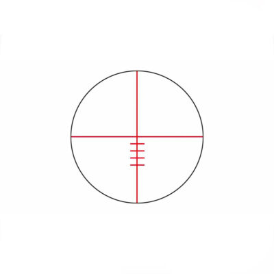 Alternative view of OTTICA - KONUS - FIGHTER 4X-16X50 A.O. | Ballistic Reticle