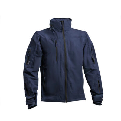NERG OPENLAND TACTICAL - GIACCA LIGHT SOFTSHELL "DELTA" Navy Blue
