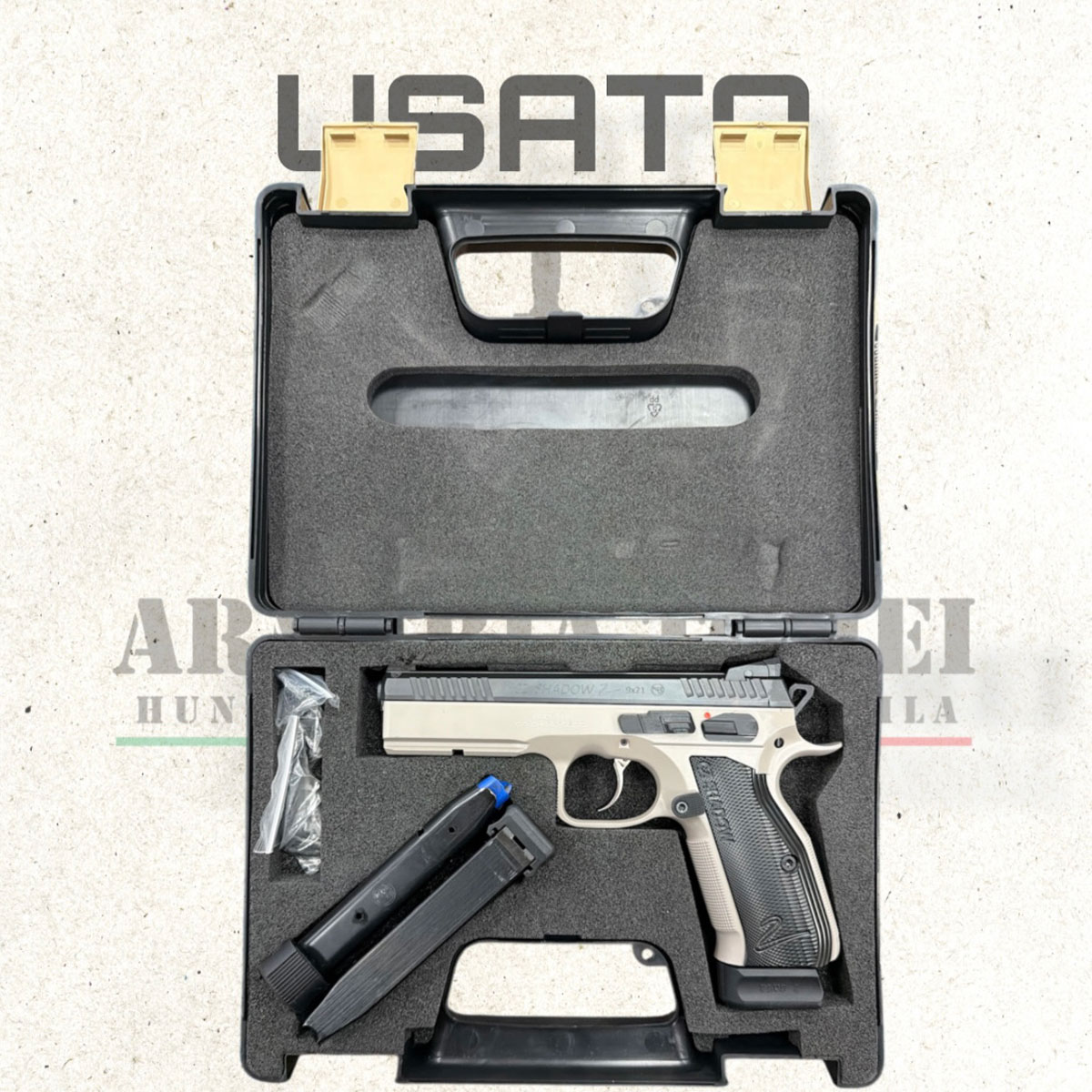 USATO - PISTOLA - CZ MOD. SHADOW 2 URBAN GREY cal. 9x21 - immagine 4