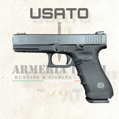 USATO - PISTOLA - GLOCK MOD. 17 Gen 4 cal. 9x21