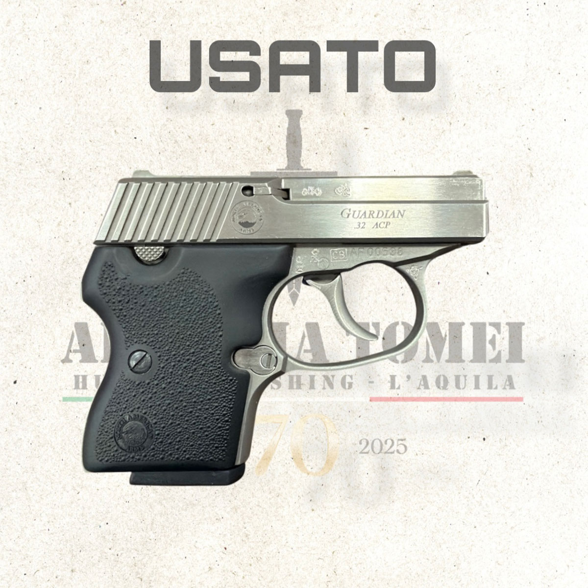USATO - PISTOLA - NORTH AMERICAN MOD. GUARDIAN cal. 7,65 / .32 ACP - immagine 2