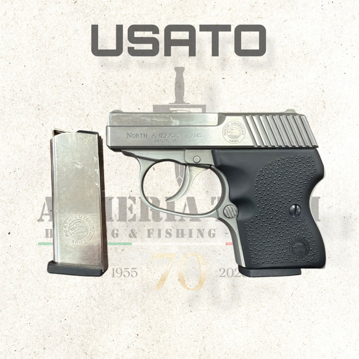 USATO - PISTOLA - NORTH AMERICAN MOD. GUARDIAN cal. 7,65 / .32 ACP - immagine 3