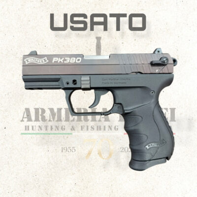 USATO - PISTOLA - WALTHER MOD. PK380 cal. .380 AUTO / 9 CORTO