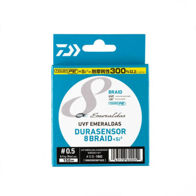 DAIWA - UVF EMERALDAS DURASENSOR 8 BRAID +Si² | 150m | Multicolor