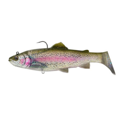 SAVAGE GEAR - 3D TROUT RATTLE SHAD 12.5cm 35g | Fast Sinking | Clear Rainbow