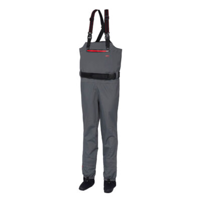 DAM EFFZET - DRYZONE BREATHABLE CHEST WADER STOCKINGFOOT Grey Black