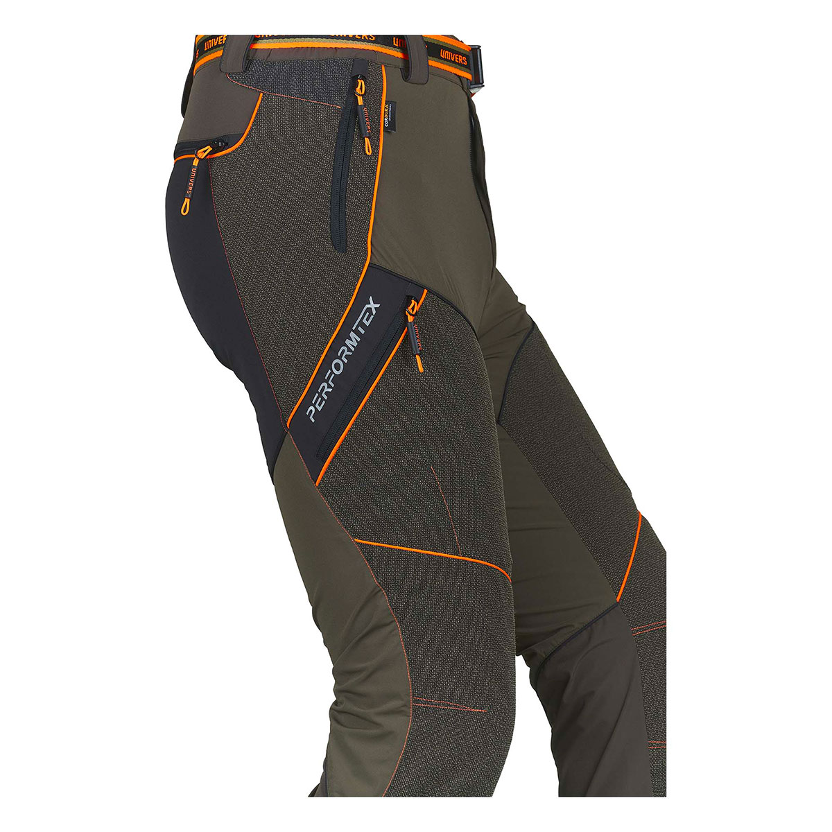 PANTALONE - UNIVERS - CACCIA CORDURA® 4-WAY STR. Verde/Arancio - immagine 6