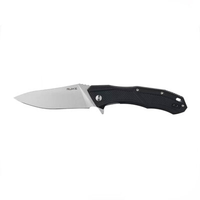 COLTELLO - RUIKE - D198-PB Folding Pocket Knives | Black