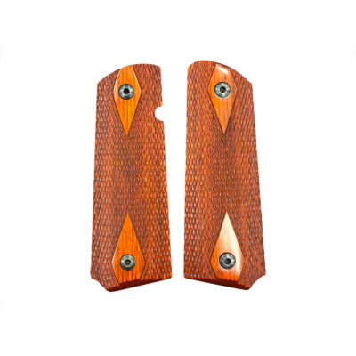 GUANCETTE IN LEGNO ZIGRINATE PER COLT MOD. 1911