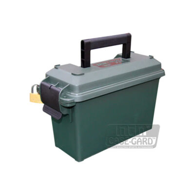 MTM CASE GUARD - AC30T- AMMO CAN MILITARY STYLE | 3.4"(L)x8.9"(W)x6.1"(H) | Fr Green