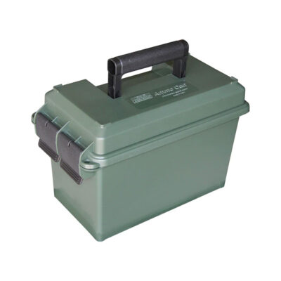 MTM CASE GUARD - AC-50C- 50 CALIBER AMMO CAN MILITARY STYLE | 5.8"(L) x 11"(W) x 7.2" (H) | F.Green