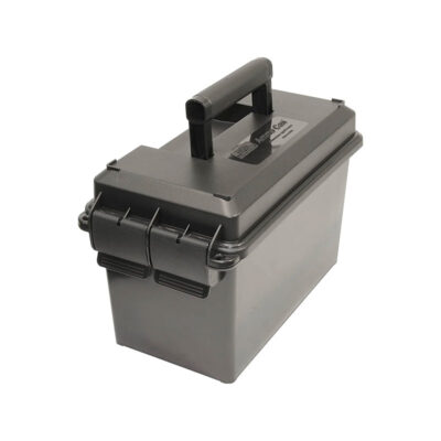 MTM CASE GUARD - AC-50C- 50 CALIBER AMMO CAN MILITARY STYLE | 5.8"(L) x 11"(W) x 7.2" (H) | Black