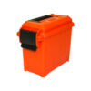 MTM CASE GUARD - AC15- AMMO CAN MINI | 6.7"x3.4"x5.9" (H) | Orange