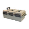 MTM CASE GUARD - 3-CAN AMMO CRATE | Green Army