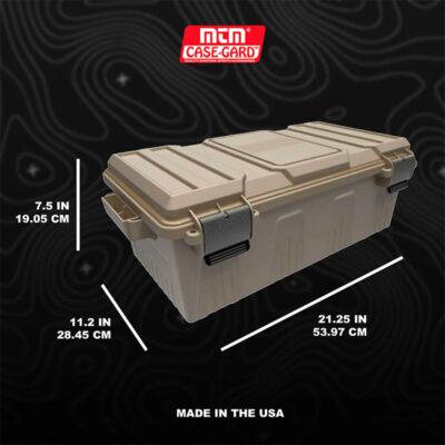 Alternative view of MTM CASE GUARD - ACDC30 DIVIDE AMMO CRATE | Desert Earth